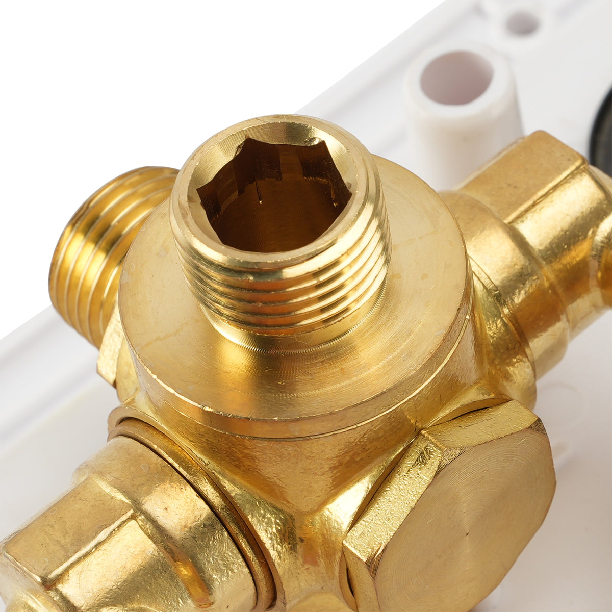 RV Water Service Panel Brass Valve MANRV101-RF For Tank Filling Maintenance