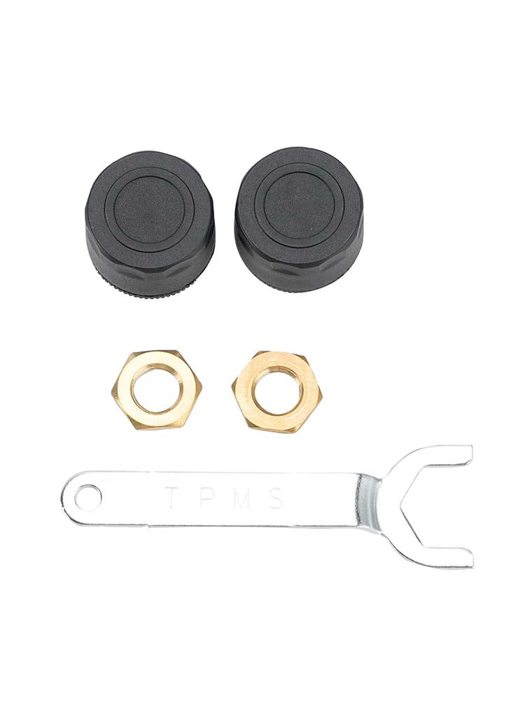 2 Pack Bluetooth 5.4 Motorcycle Tire Pressure Sensors TPMS Monitoring System