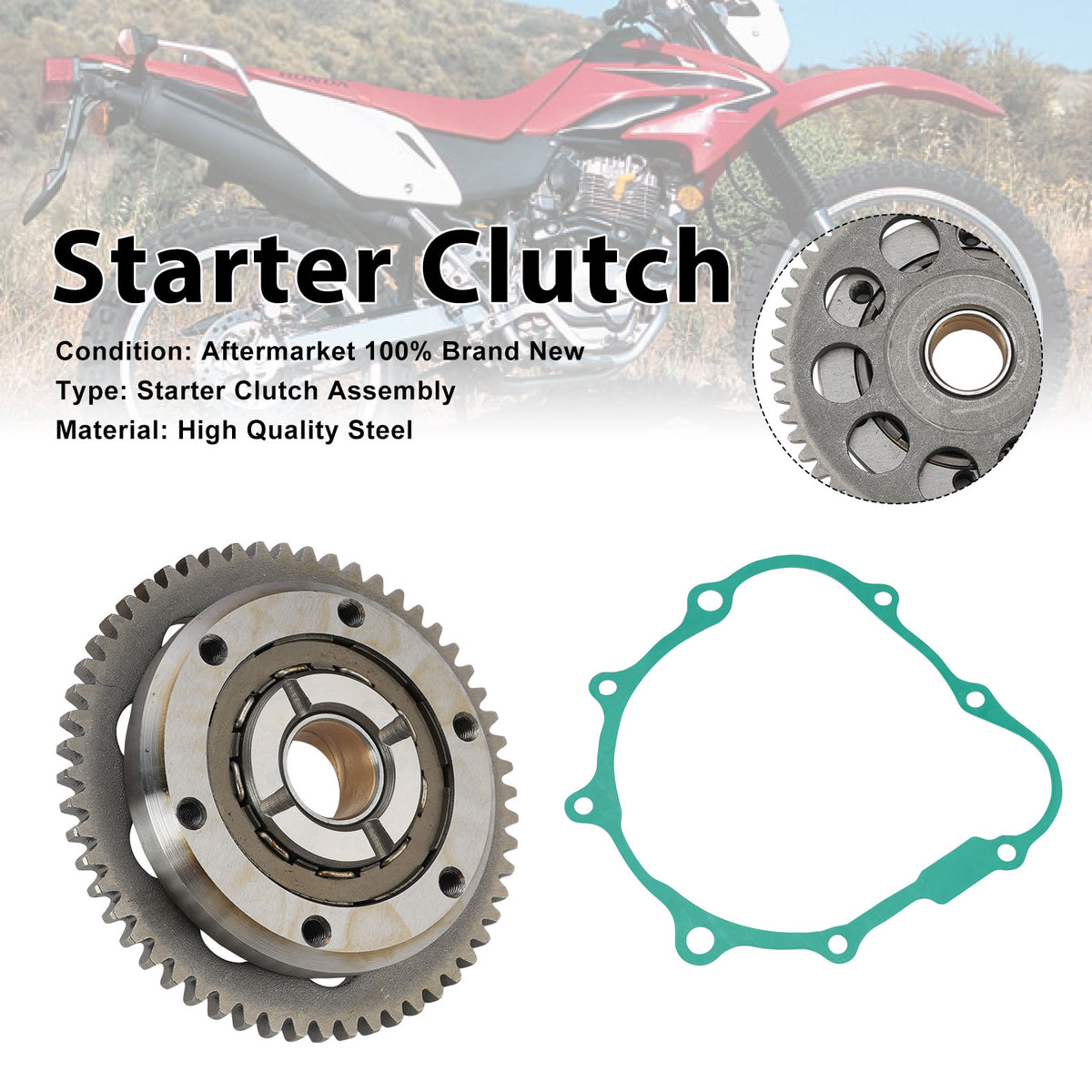 One Way Starter Clutch Kits For Honda CRF230 SL230 XLR125 FTR223 CTX200