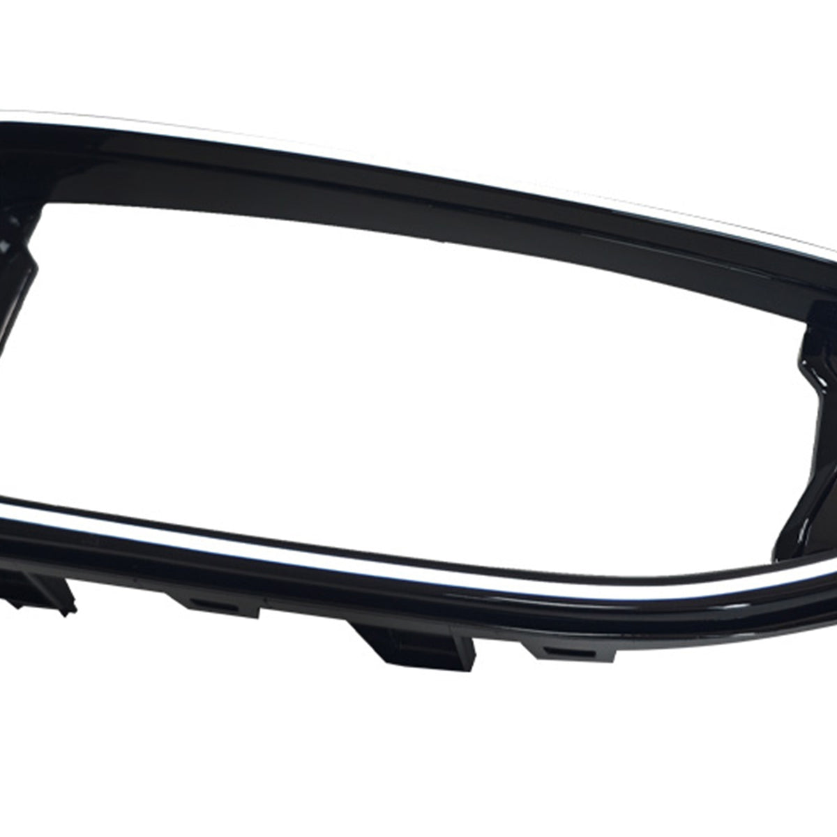 Black Front Bumper Grill Trim Cover Fit BMW G42 M240I 2022-2026 2Door W/Led