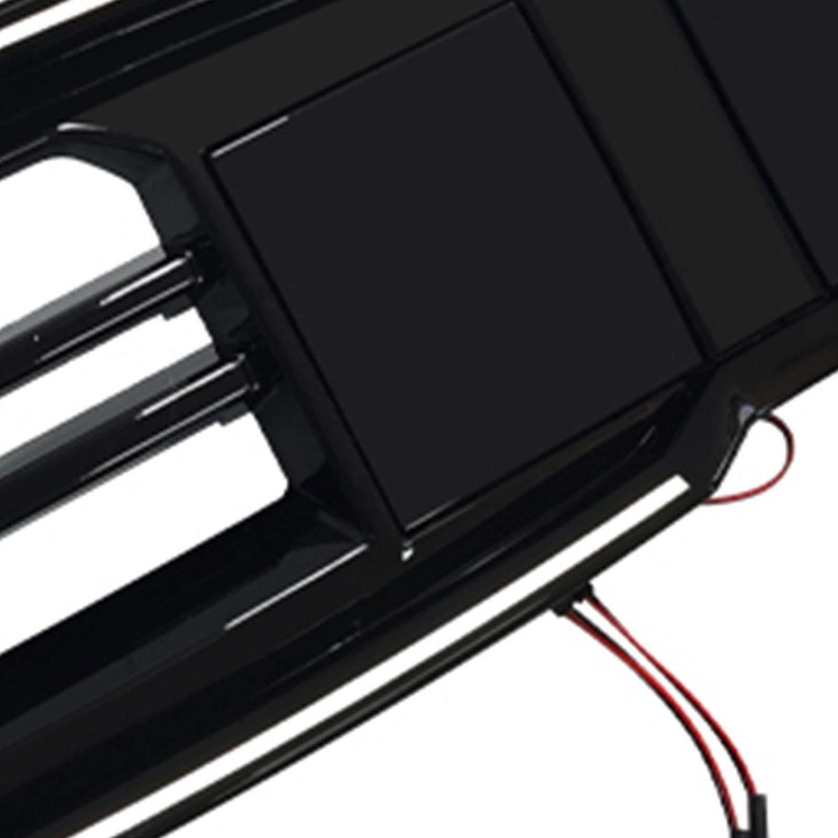 Black Front Bumper Grill Grille Fit BMW F70 F74 M235 2025-2026 4door W/LED