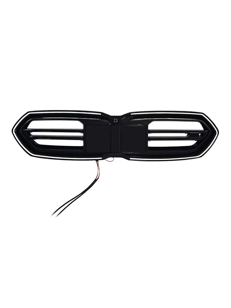 Black Front Bumper Grill Grille Fit BMW F70 F74 M235 2025-2026 4door W/LED