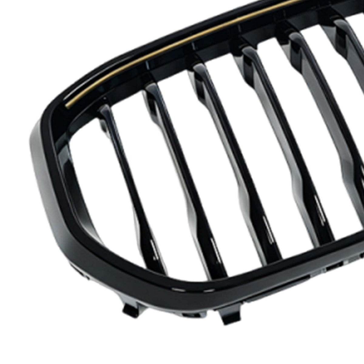 Single Gloss Black Front Kidney Grille Fit BMW X5 G05 2019-2022 W/LED