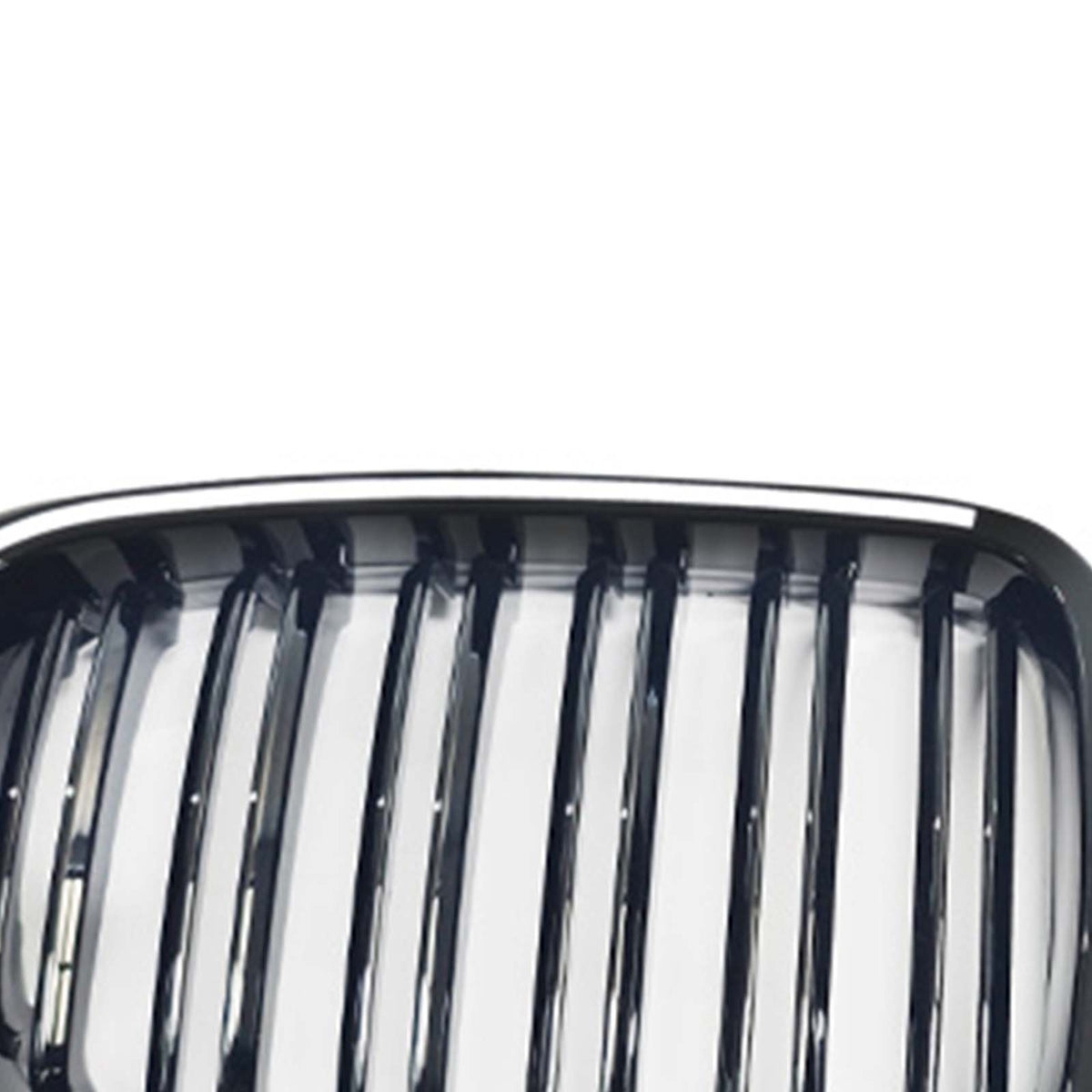 Gloss Black Front Kidney Bumper Grill Grille Fit BMW E46 2-Door 1998-2001 W/LED
