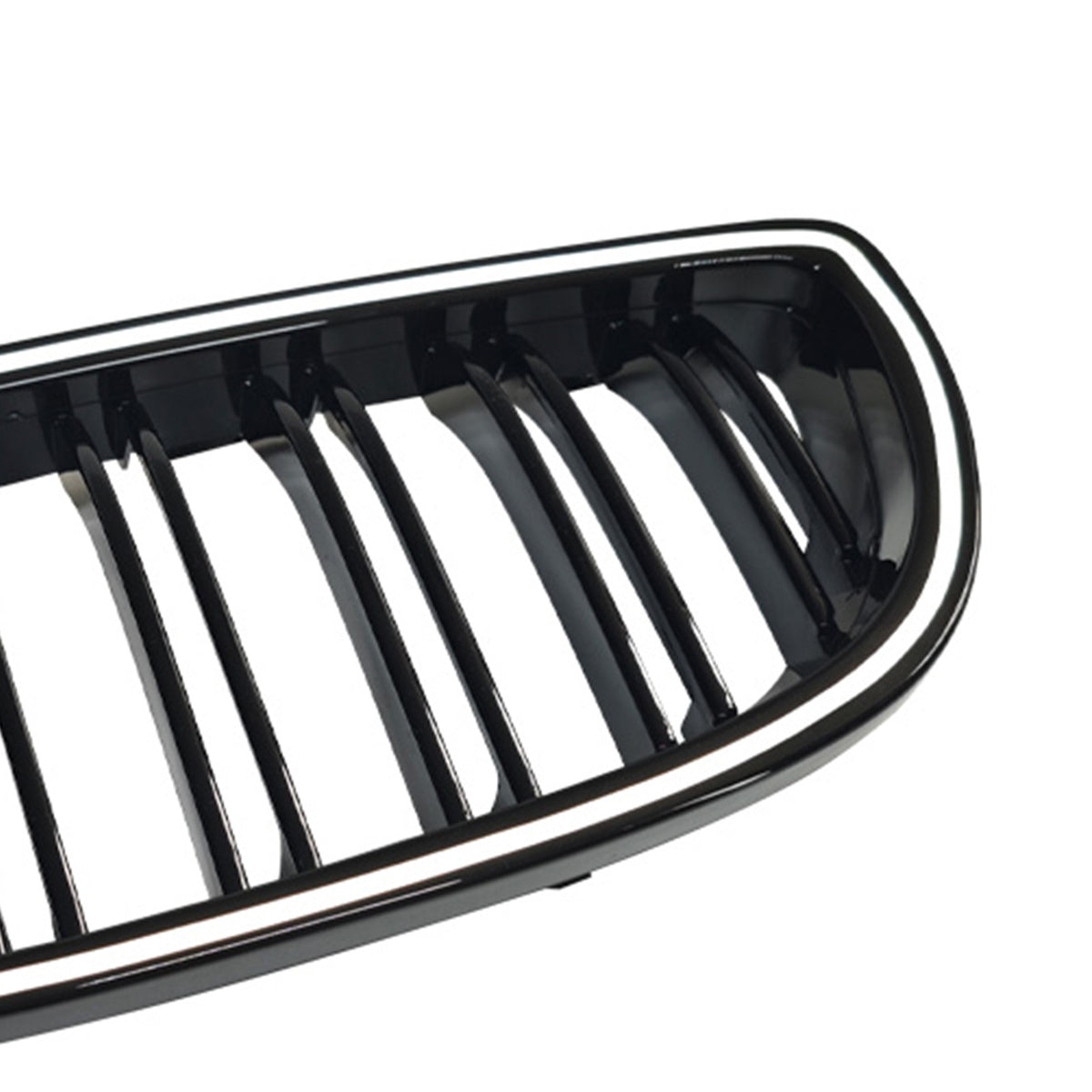 Gloss Black Front Kidney Grill Grille Fit BMW E92 E93 335i 328i Coupe 2006-2009