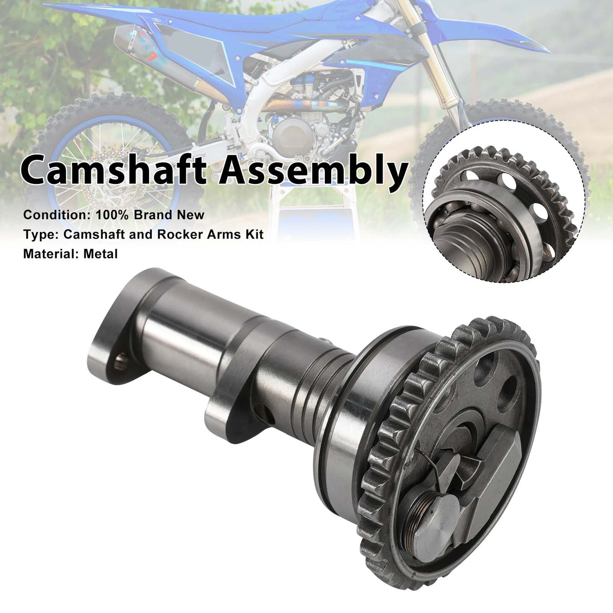 Camshaft Assembly 4054-2IN For Yamaha YZ250F WR250F 2001-2013