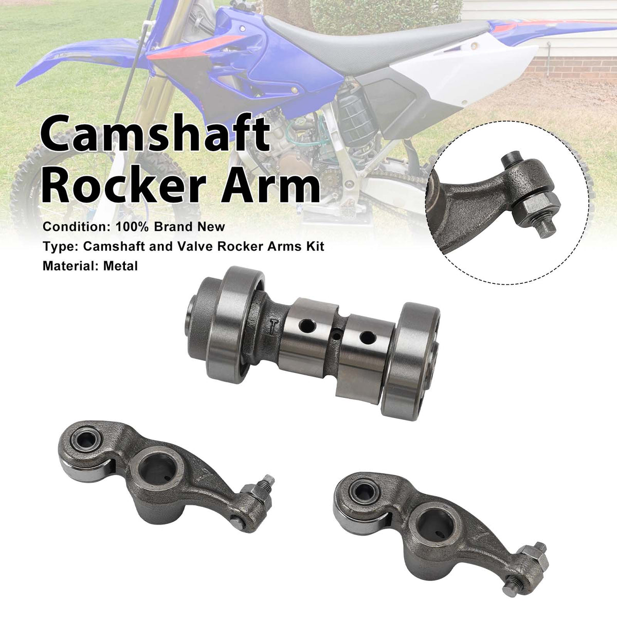Camshaft Rocker Arm Kit For Yamaha YBR125 XTZ125 XT125R XT125X