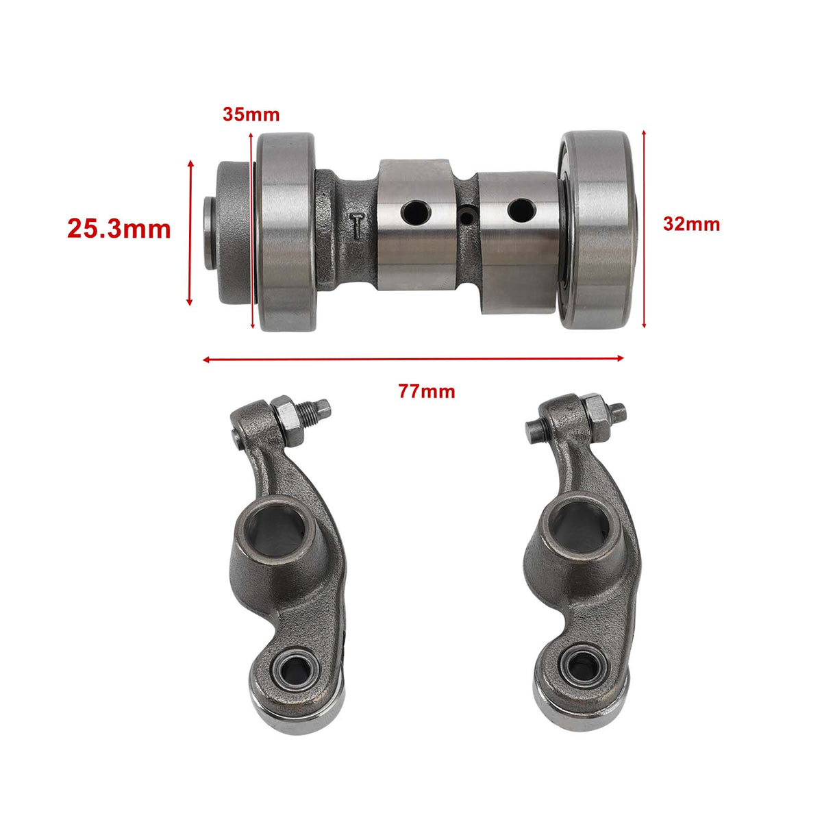 Camshaft Rocker Arm Kit For Yamaha YBR125 XTZ125 XT125R XT125X