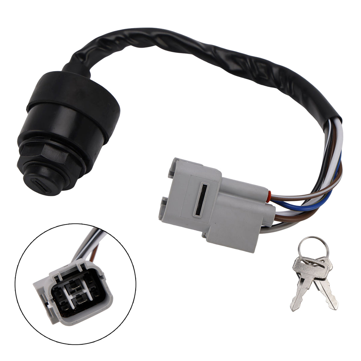 Ignition Key Switch 27005-0643 For Kawasak Krf750 Teryx 750 08-09 Krf800/Krt