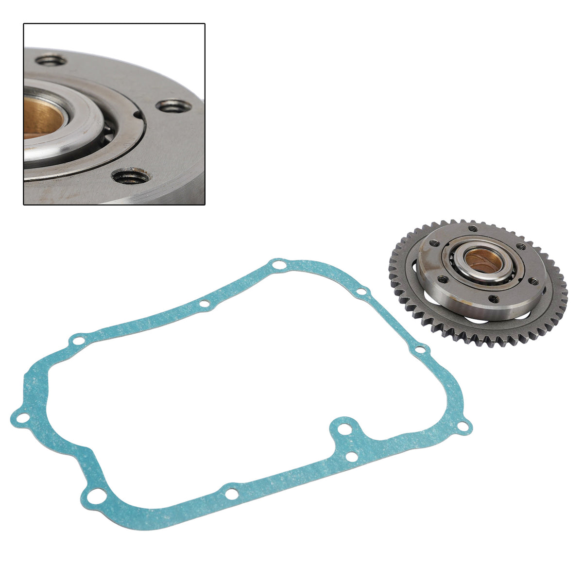 Starter Clutch One Way & Stator Cover Gasket 23617 23705 For Linhai 370 Promax
