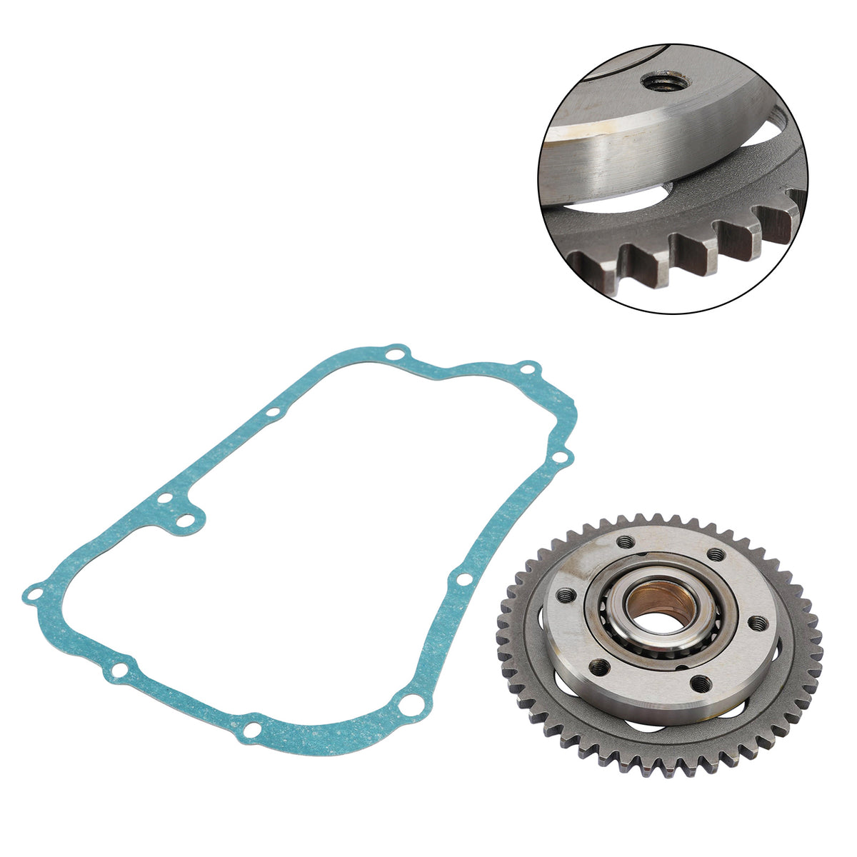Starter Clutch One Way & Stator Cover Gasket 23617 23705 For Linhai 370 Promax