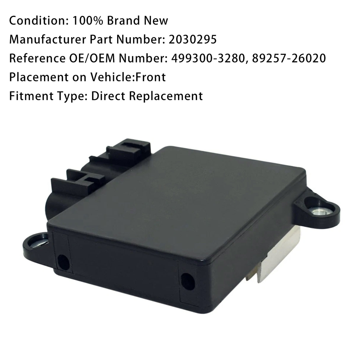 Radiator Fan Control Module For Lexus IS200T RC200T 2016-2017 89257-26020
