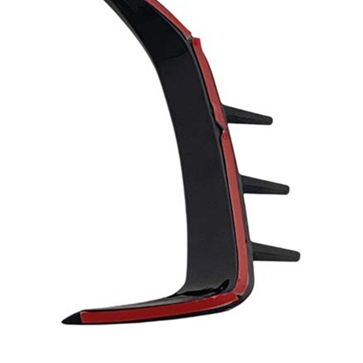 Rear Bumper Splitter Canard Air Vent Trim Fit BMW 4 Series Coupe G22 2021-2026