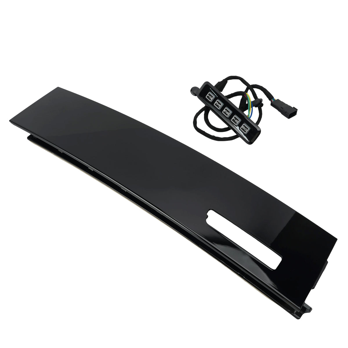 B Pillar Molding Trim w/Door Keyless Entry Keypad For Ford F-Series 2017-2026