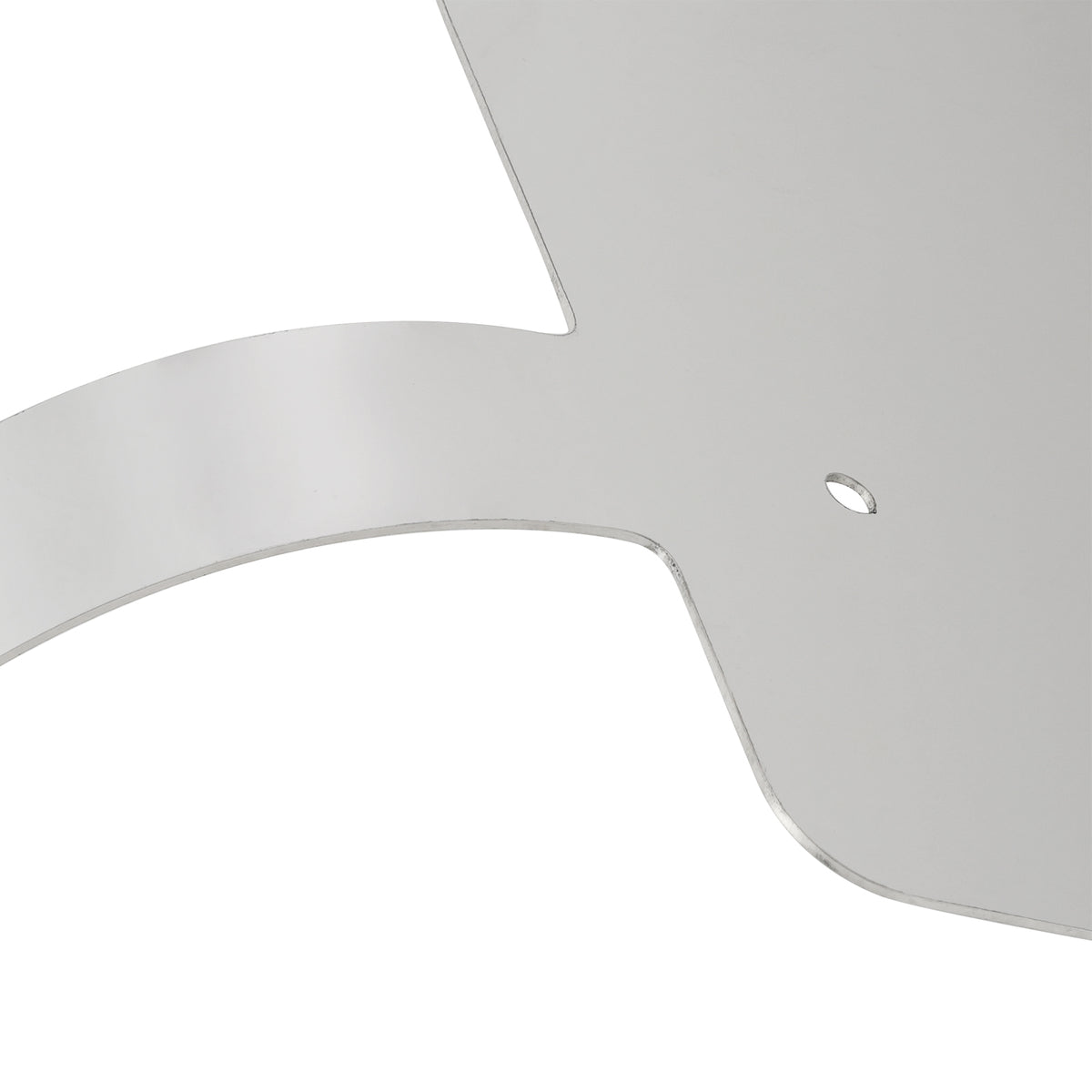 Semi Truck Commercial Truck Deer Guard Stainless License Plate Holder Silver