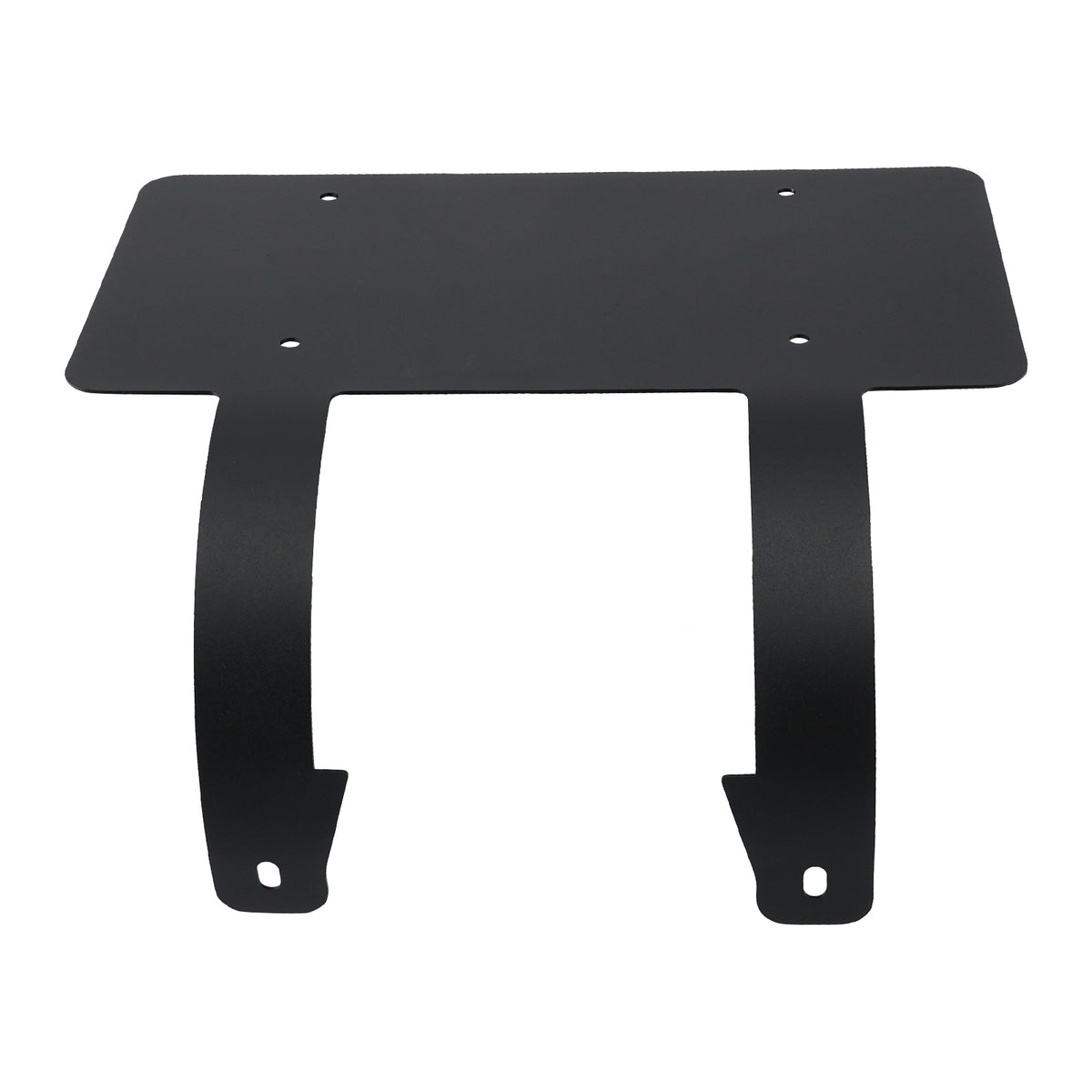 Semi Truck Commercial Truck Deer Guard Stainless License Plate Holder Black