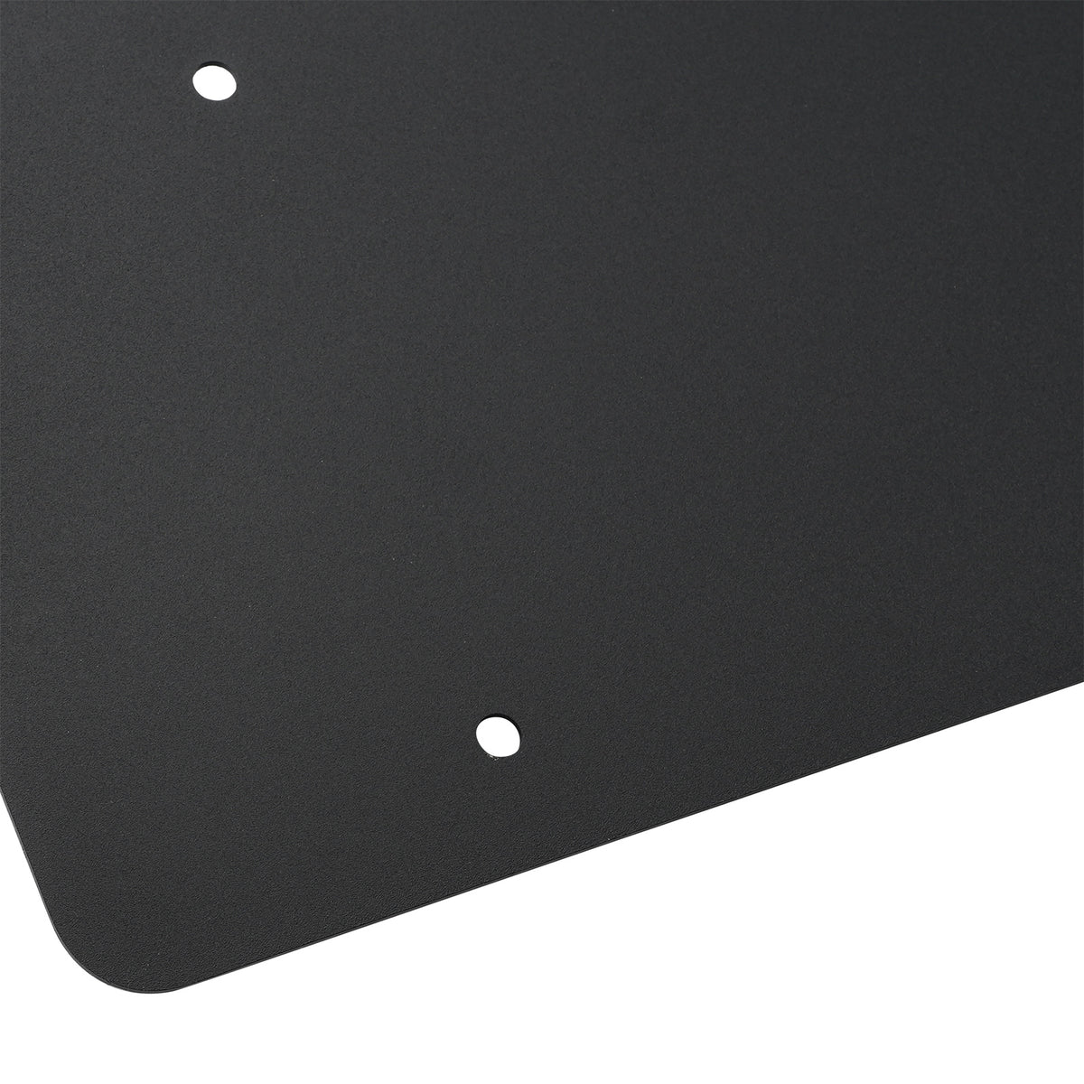 Semi Truck Commercial Truck Deer Guard Stainless License Plate Holder Black