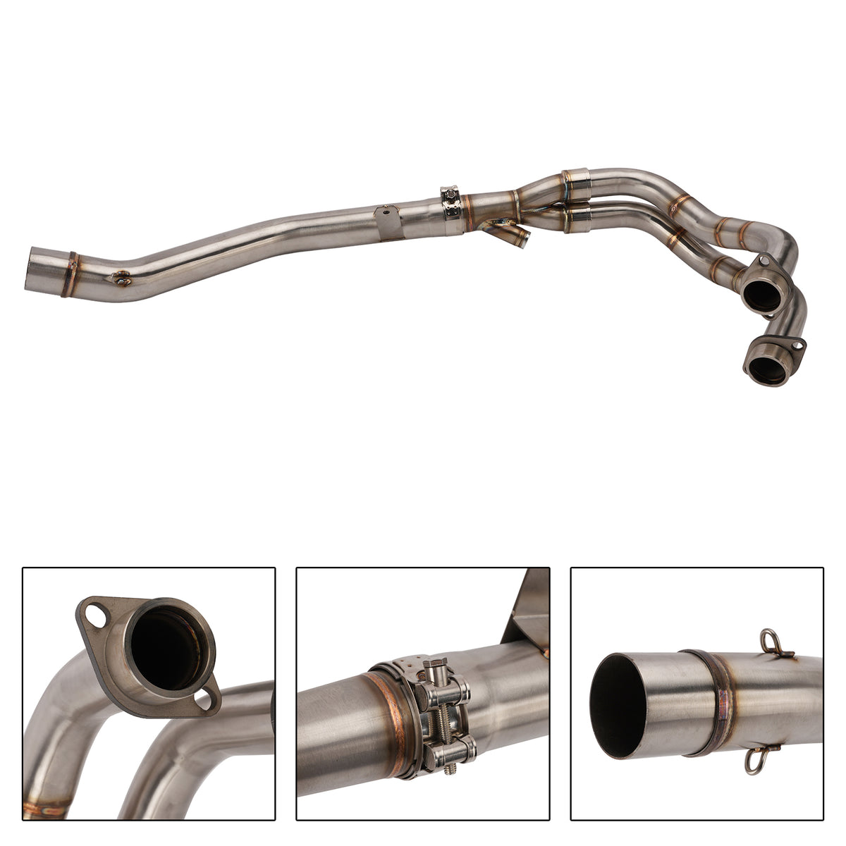 Header Link Pipe Front Exhaust System For Honda Cbr500R Cb500X / 500F 2013-2025