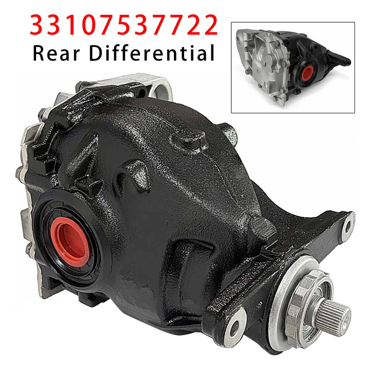 Rear Differential 33107537722 Ratio 3.91 For BMW X3 E83 2.5L Manual Transmission