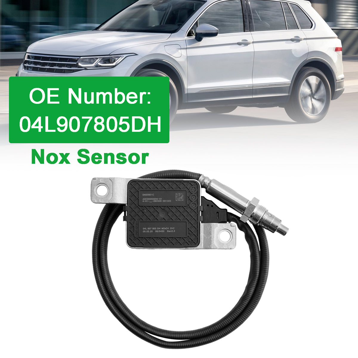 NOx Sensor 04L907805DH SNS0901C For Seat Alhambra VW Sharan
