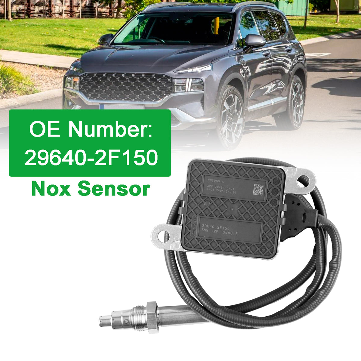 Nitrogen Oxide NOx Sensor 29640?2F150 For Hyundai Santa Fe MK4 2.0 2.2 CRDi