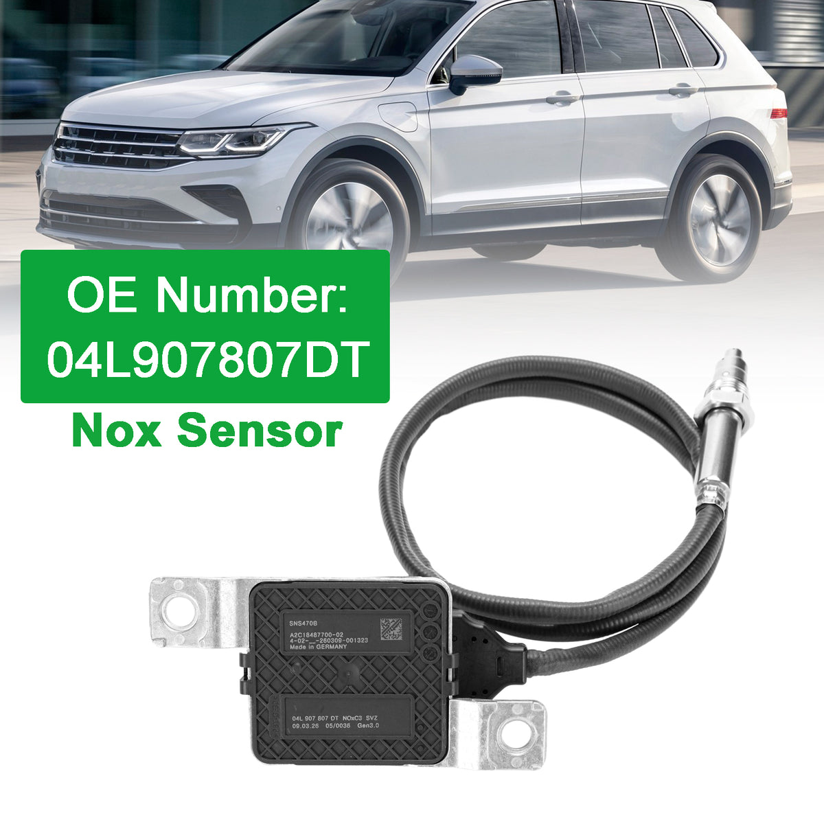 NOx Sensor For VW Transporter T6 Caravelle Audi A4 A6 A7 A8 Q5 Q7