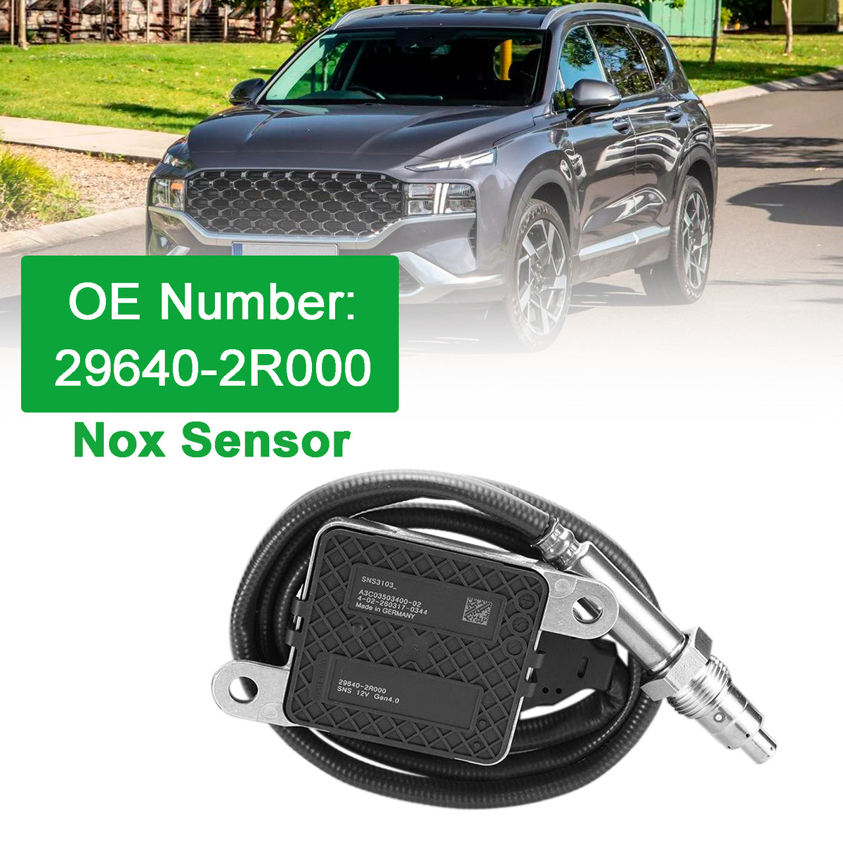 Nitrogen NOx Sensor 29640?2R000 For Hyundai Tucson Santa Fe Genesis G80
