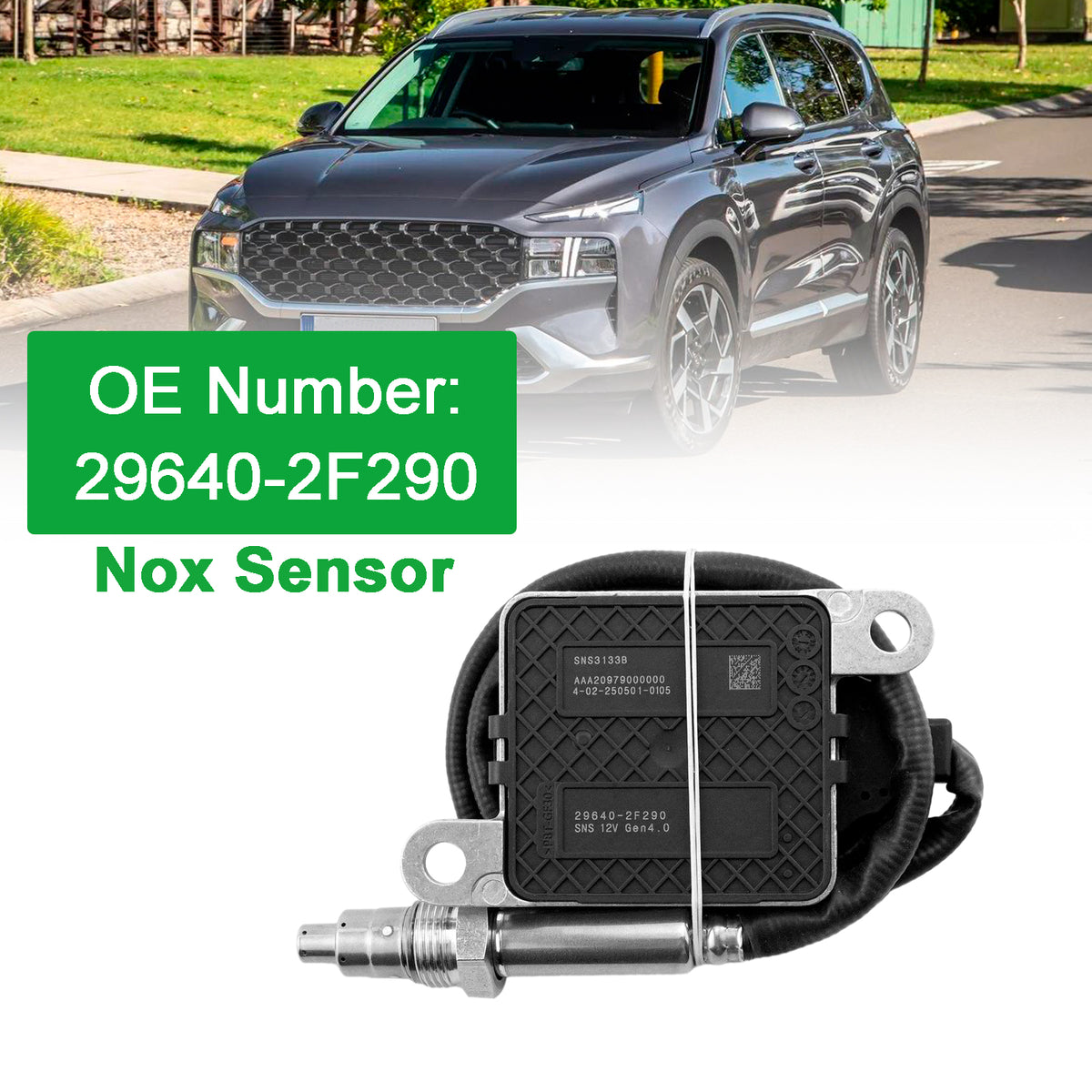 Nitrogen NOx Sensor 29640?2F290 SNS3133B For Hyundai Palisade