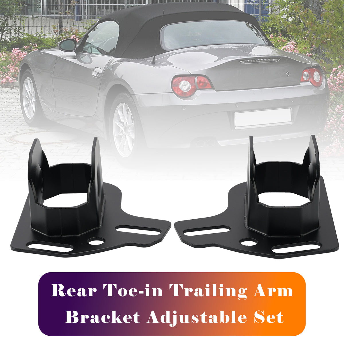 Rear Toe-In Trailing Arm Bracket For E46 E36 Z4 E85 E86 E89 320i 325Xi