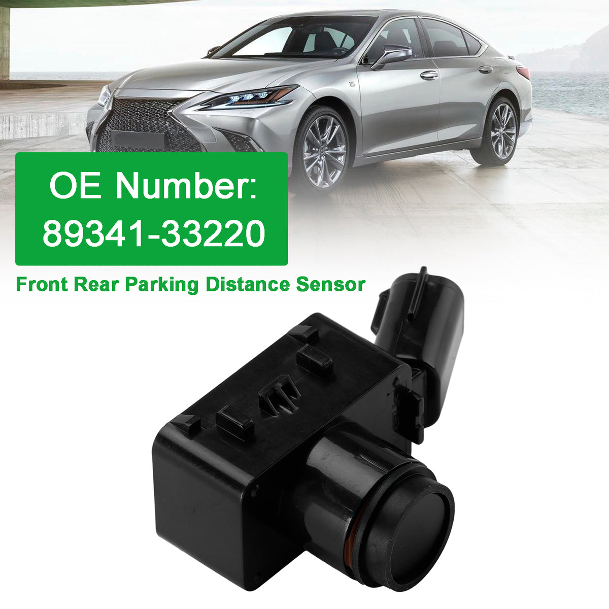 1x Parking Distance Sensor 89341-33220 For Toyota Camry Lexus LS500