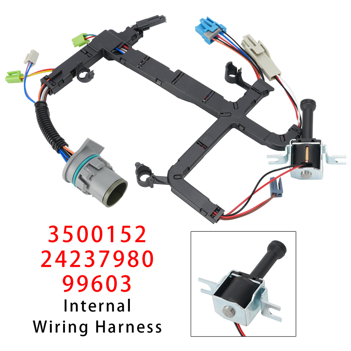4L60E 4L65E 4L70E Internal Wiring Harness w/TCC Solenoid 99603 For GM Chevy GMC