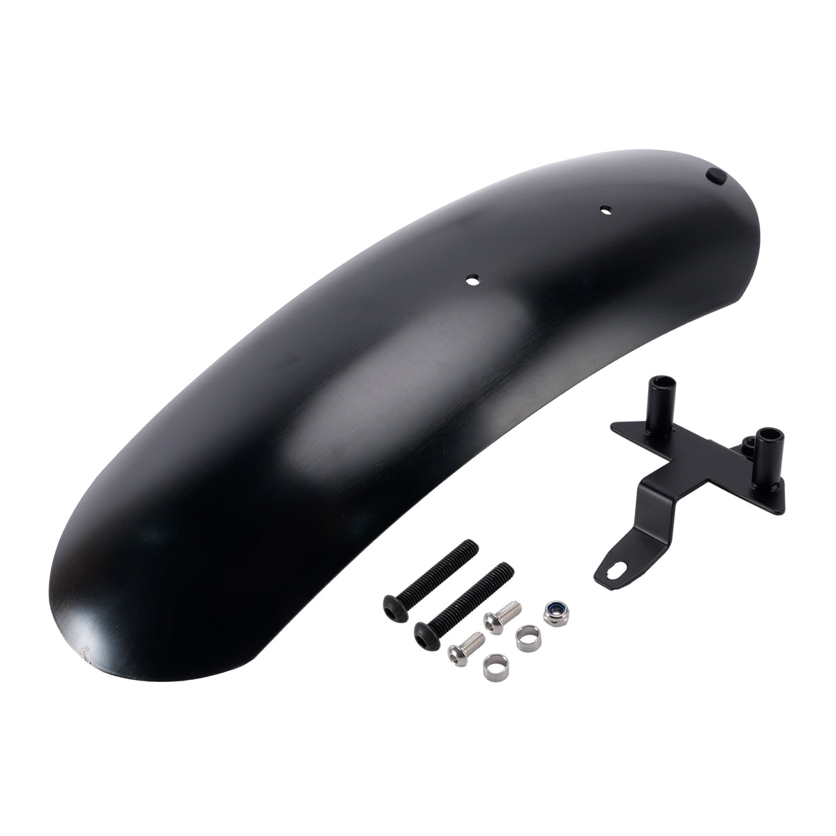 Extended Aluminum alloy Front Mudguard For Street Scrambler 900 2026-2027 Black