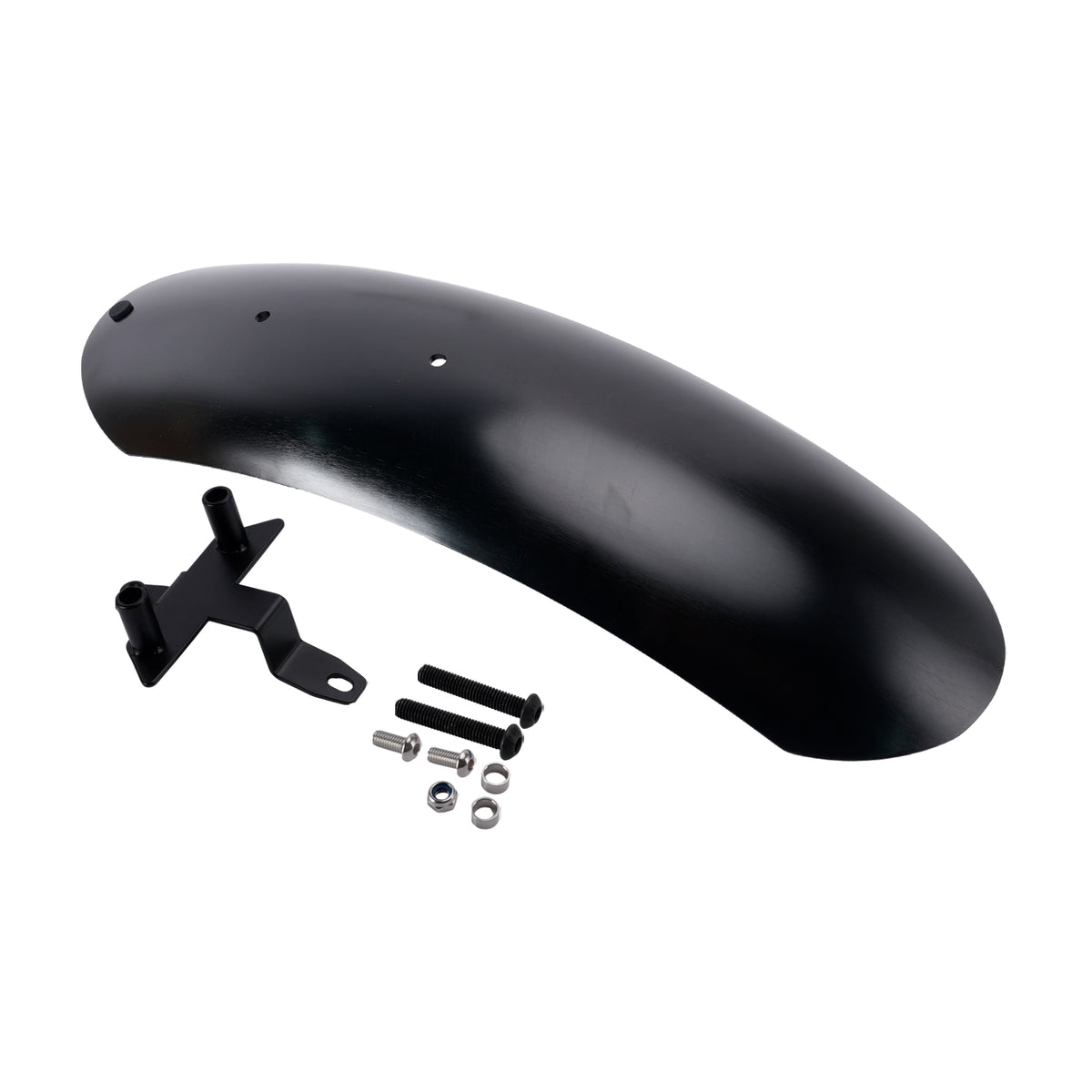 Extended Aluminum alloy Front Mudguard For Street Scrambler 900 2026-2027 Black