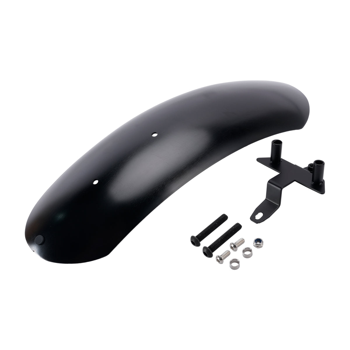 Extended Aluminum alloy Front Mudguard For Street Scrambler 900 2026-2027 Black