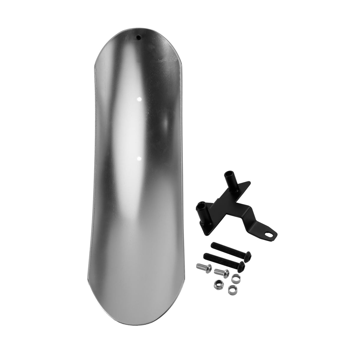 Extended Aluminum alloy Front Mudguard For Street Scrambler 900 2026-2027 Silver