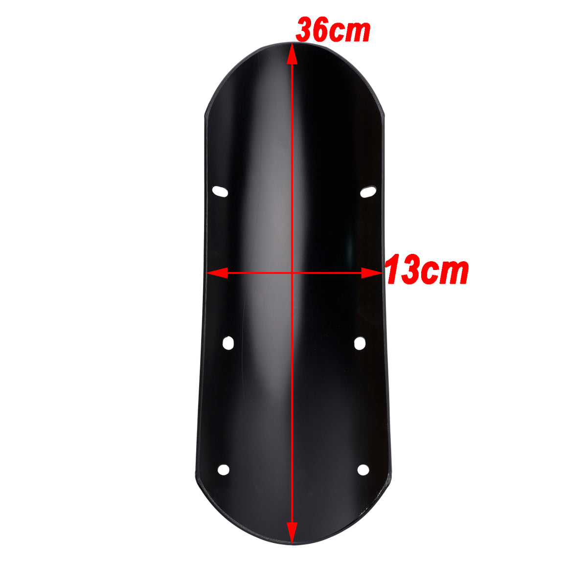 Aluminum alloy Front Mudguard For Street Scrambler 900 2026-2027 Black