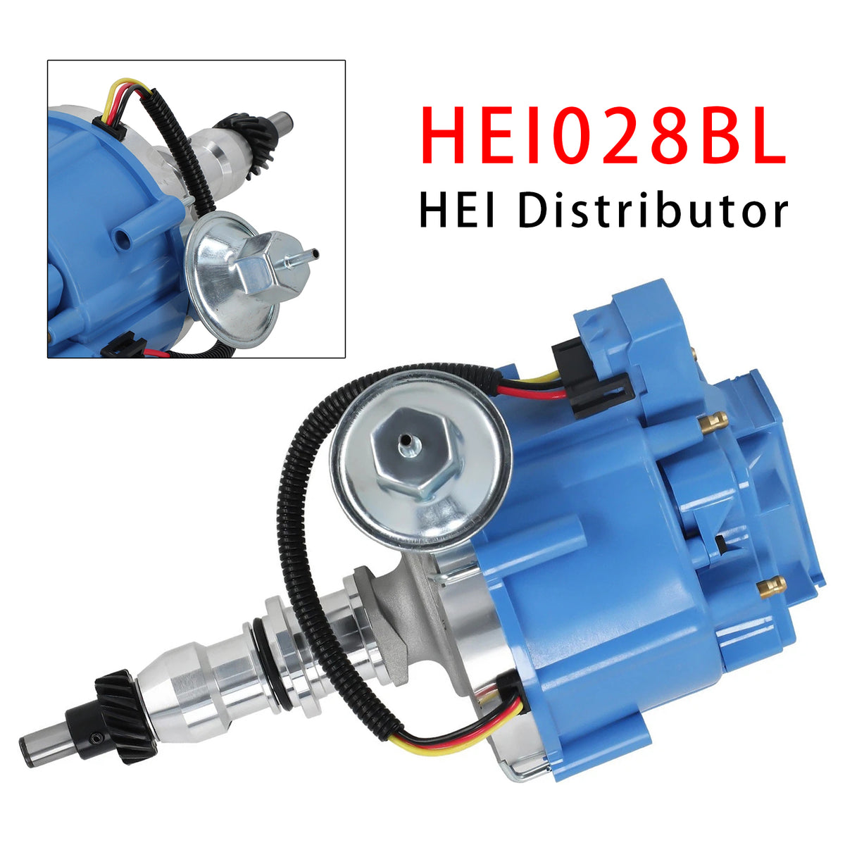 Ignition Distributor HEI028BL For Ford 300Ci 4.9L L6