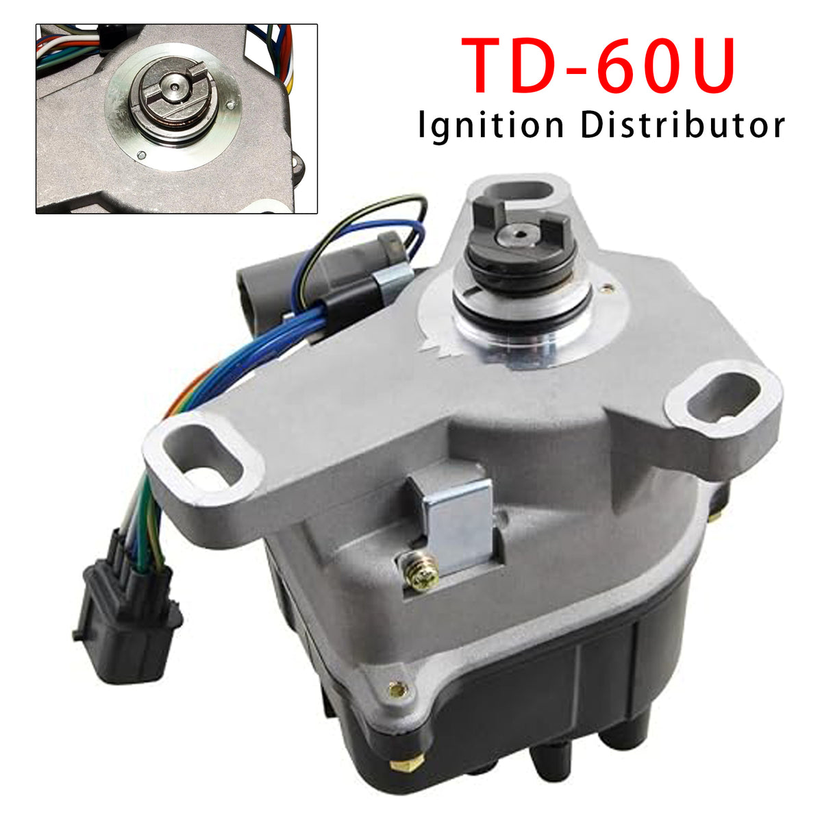 Ignition Distributor TD-60U For Honda Prelude 1992-1996 2.2L H22A VTEC W/Cap