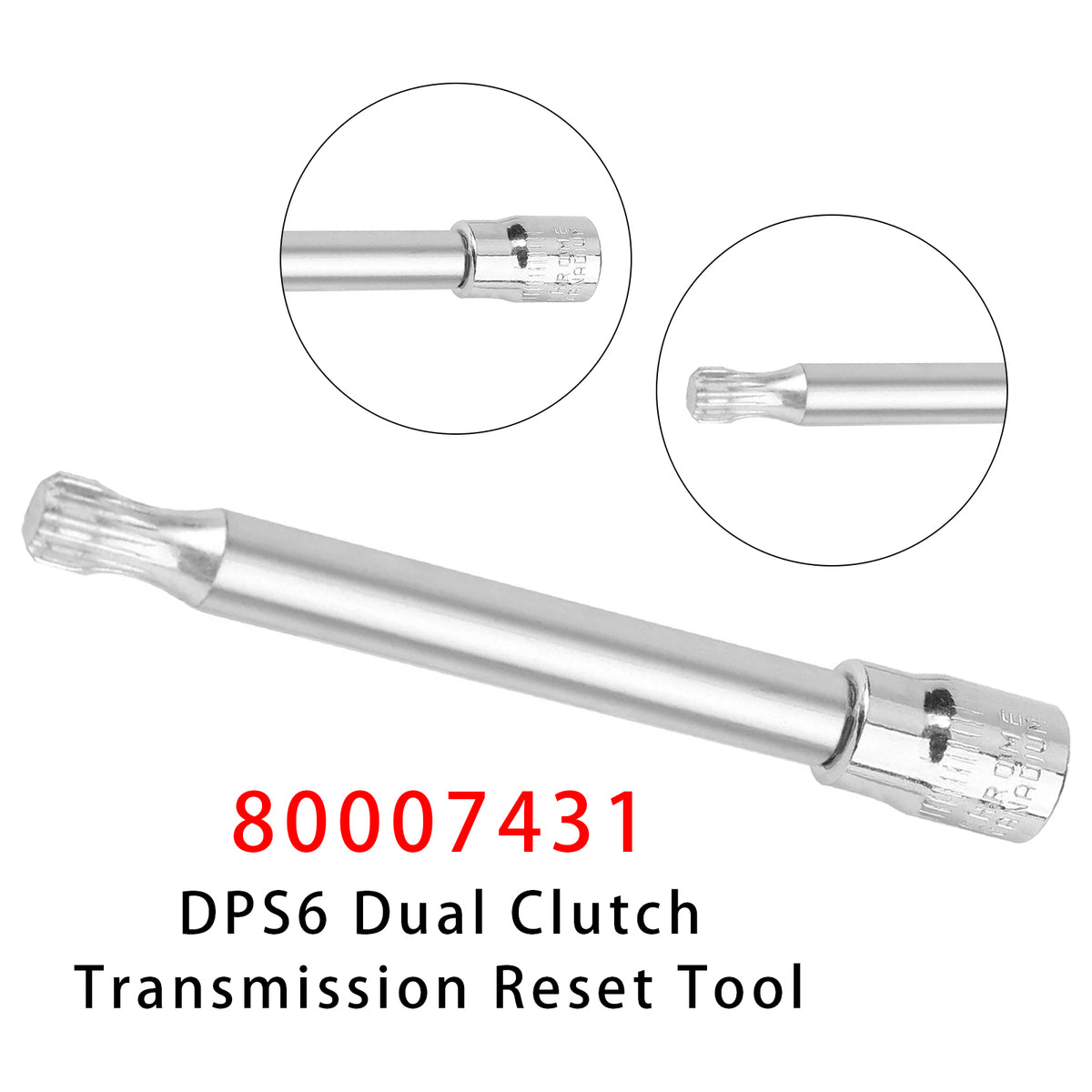 DPS6 Dual Clutch Transmission Reset Tool 1/4 Drive For Ford Focus DPS6 6DCT250