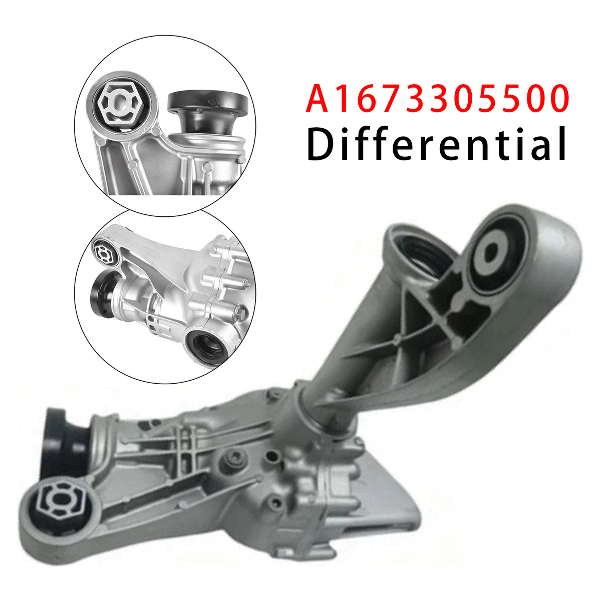 Front Differential 3.46 Ratio A1673305500 For Mercedes GLS GLE GLS450 4MATIC