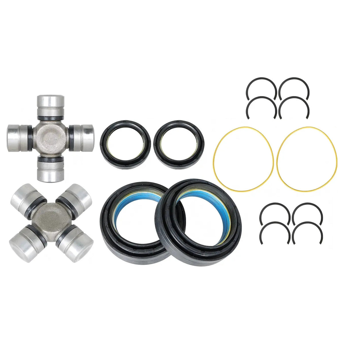 Front Axle Seal & U Joint Kit 2014835 2017426 For Ford F250/F350/F450 1998-2004