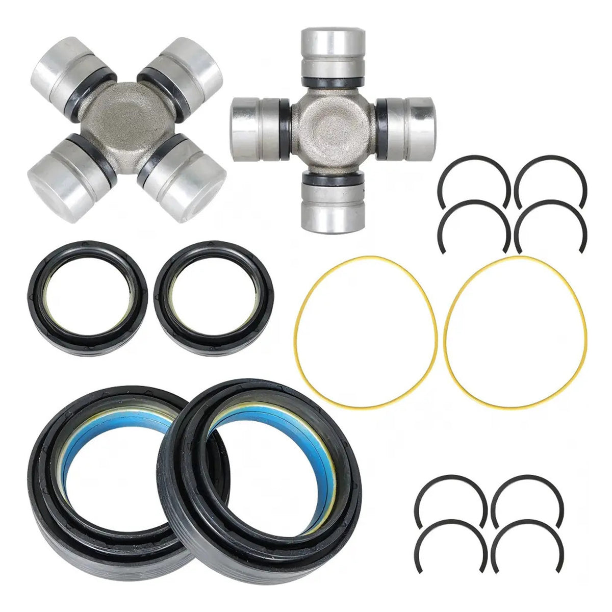 Front Axle Seal & U Joint Kit 2014835 2017426 For Ford F250/F350/F450 1998-2004