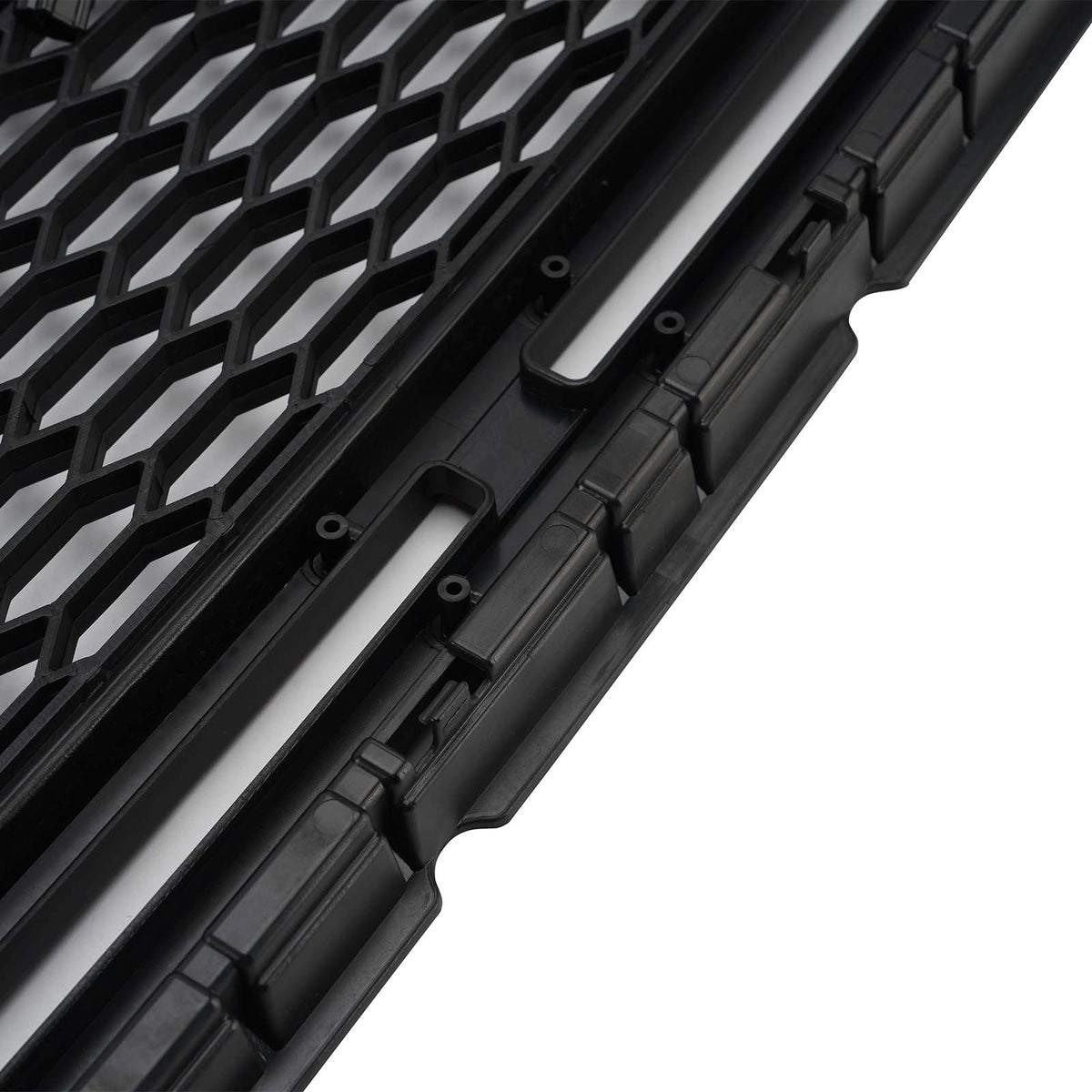 Black Front Bumper Grill Grille Fit Ford Transit Connect 2019-2023 W/LED