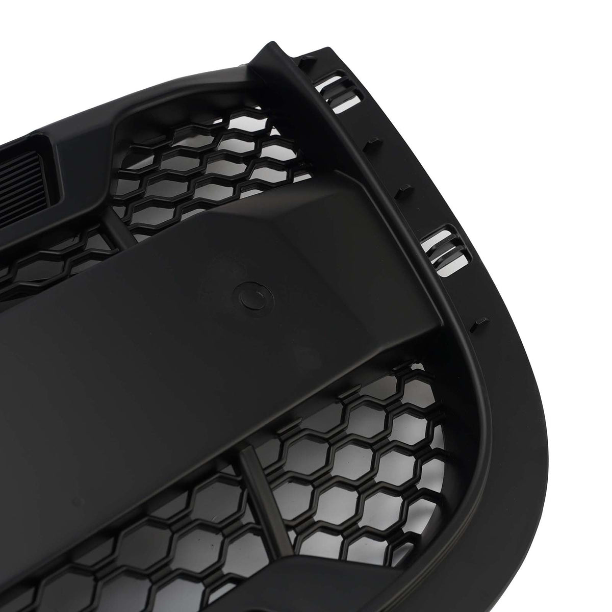 Matt Black Front Bumper Grill Grille Fit Ford Ranger 2001-2003 With LED Light