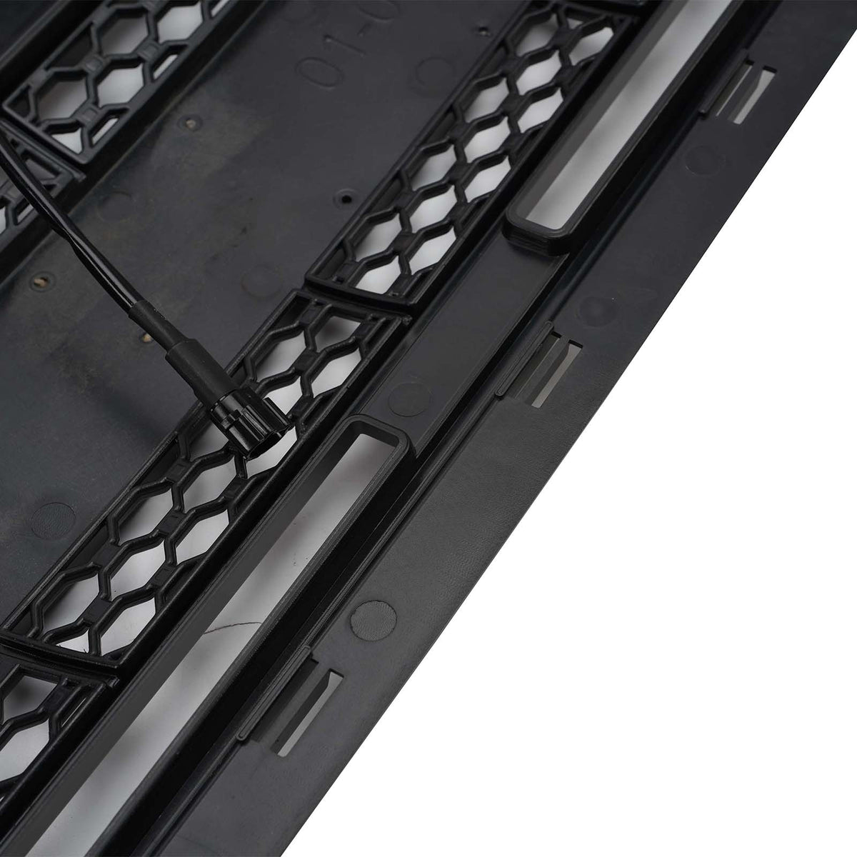Matt Black Front Bumper Grill Grille Fit Ford Ranger 2001-2003 With LED Light