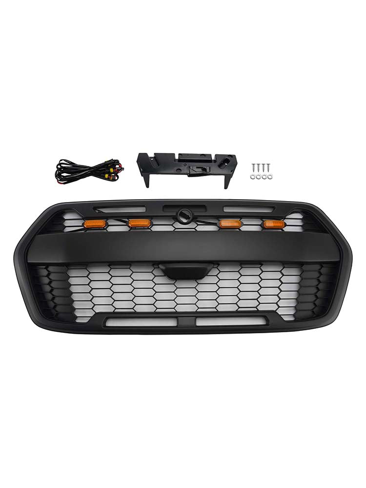 Front Bumper Grill 2467809 Fit Ford Transit MK8 Trail 2019-Onwards Raptor Style