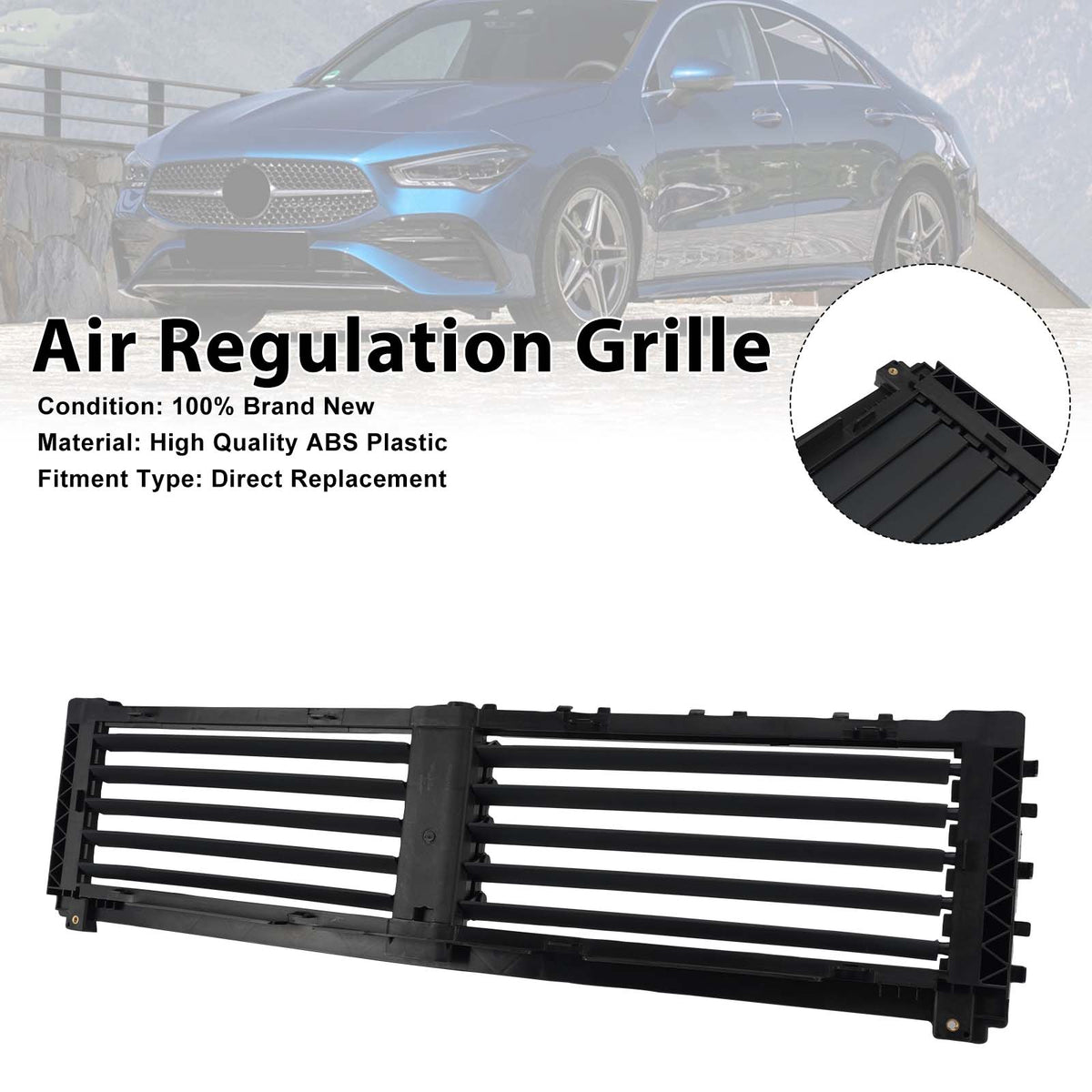 Air Regulation Grille Lower A1775008000 Fit Mercedes-Benz CLA C118 2019-2026