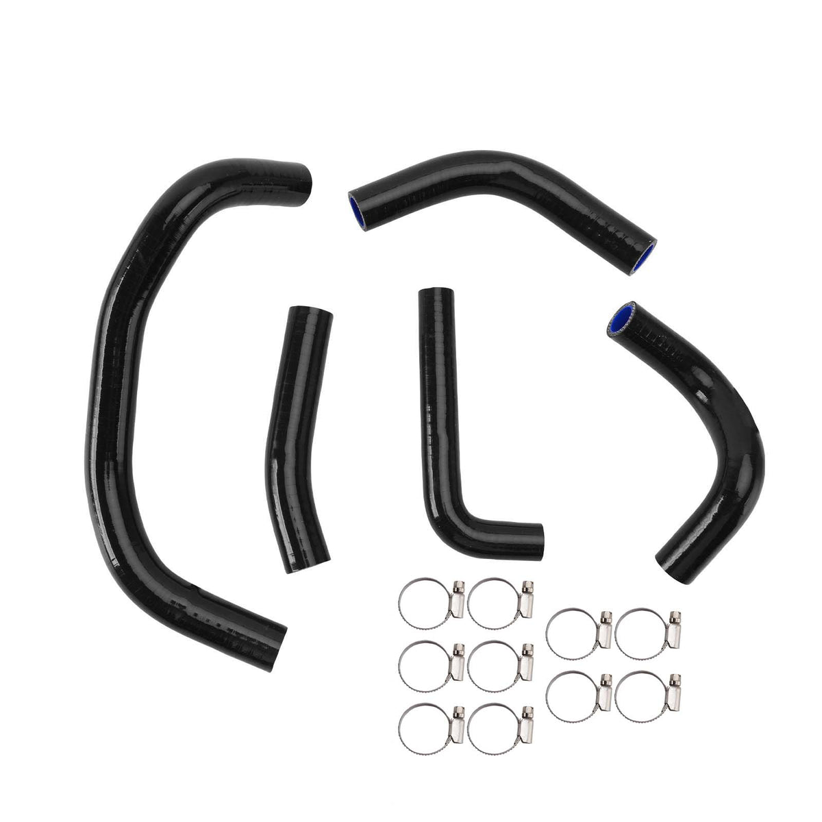 Silicone Radiator coolant Hose kit For Honda CB500SF 2026+ Black