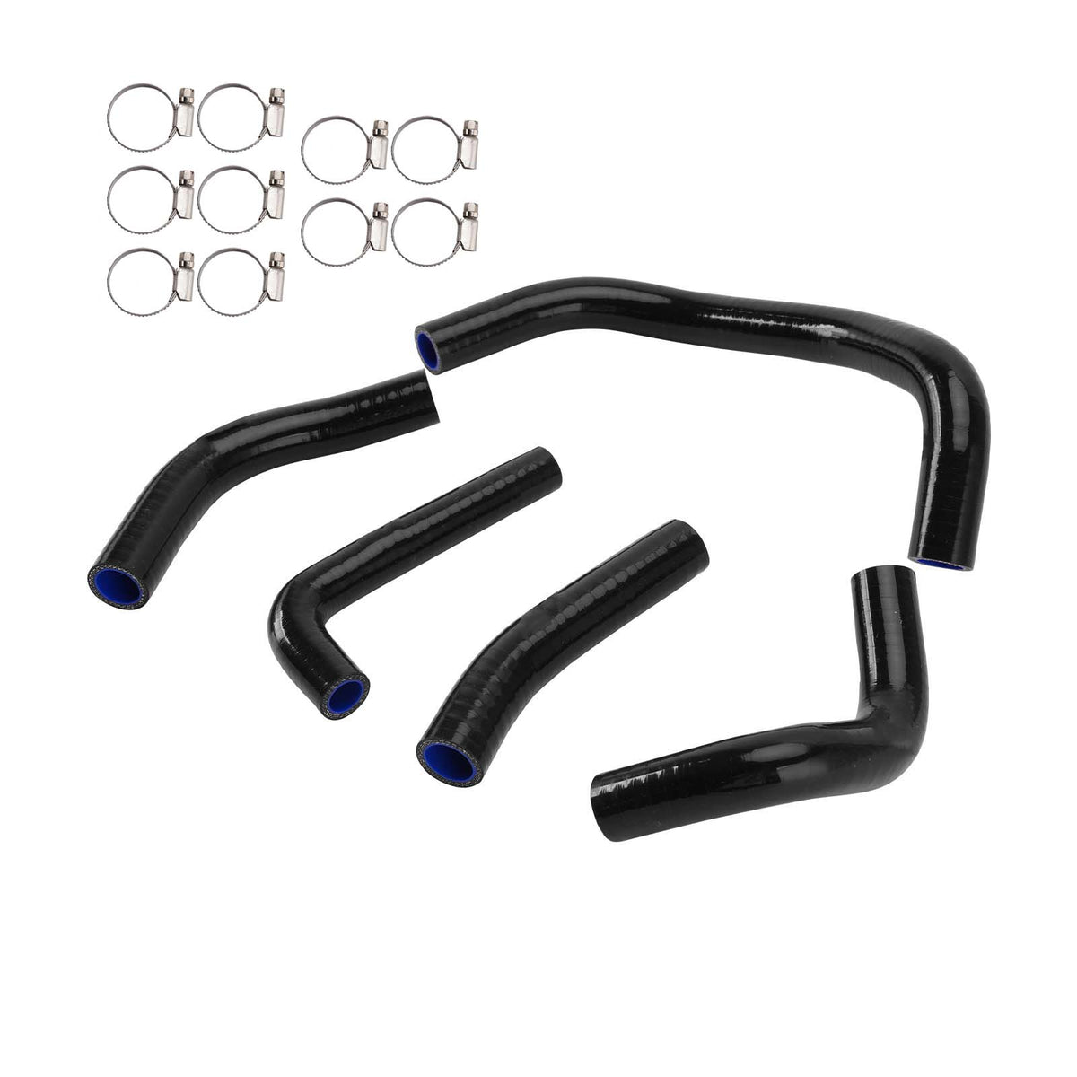 Silicone Radiator coolant Hose kit For Honda CB500SF 2026+ Black