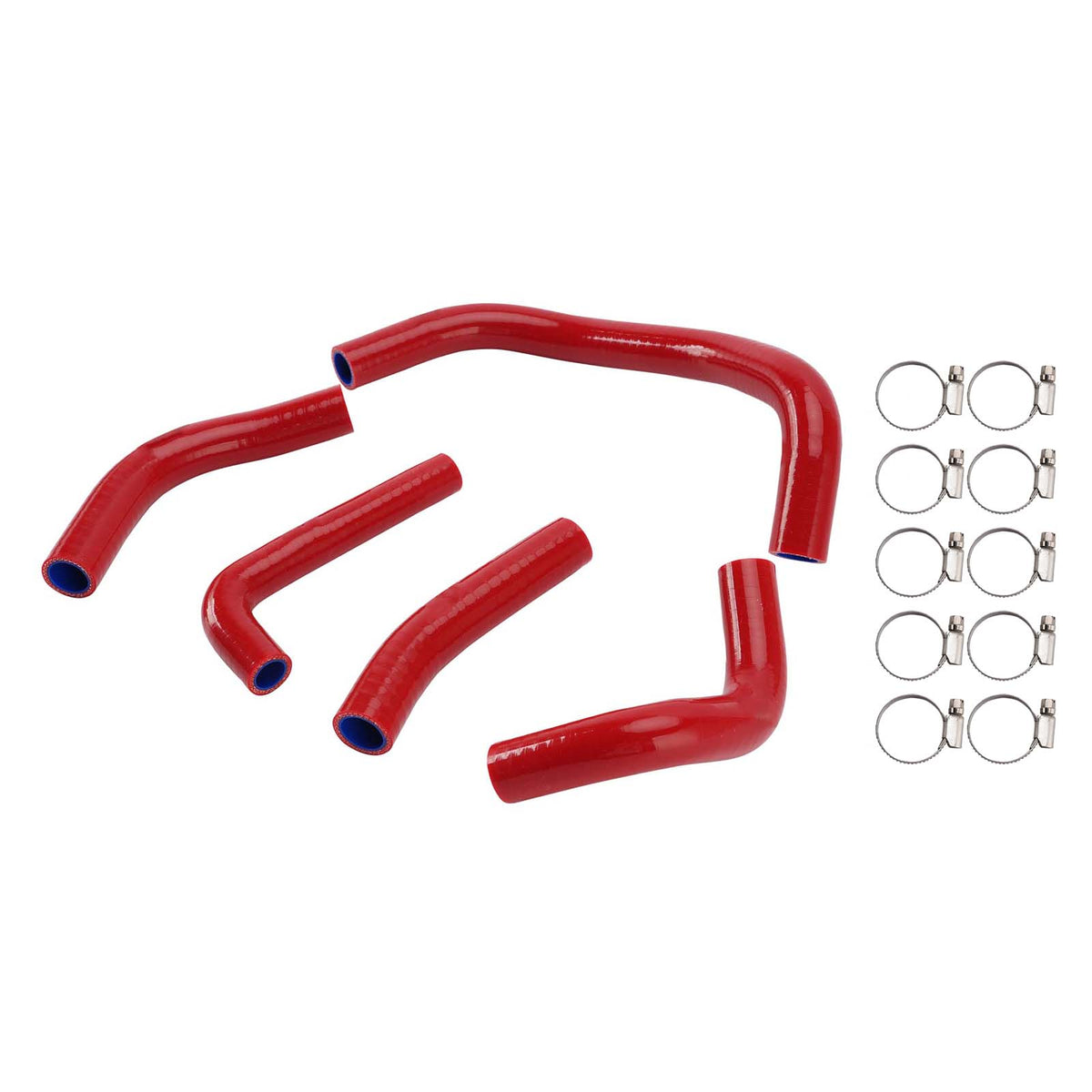 Silicone Radiator coolant Hose kit For Honda CB500SF 2026+ Red
